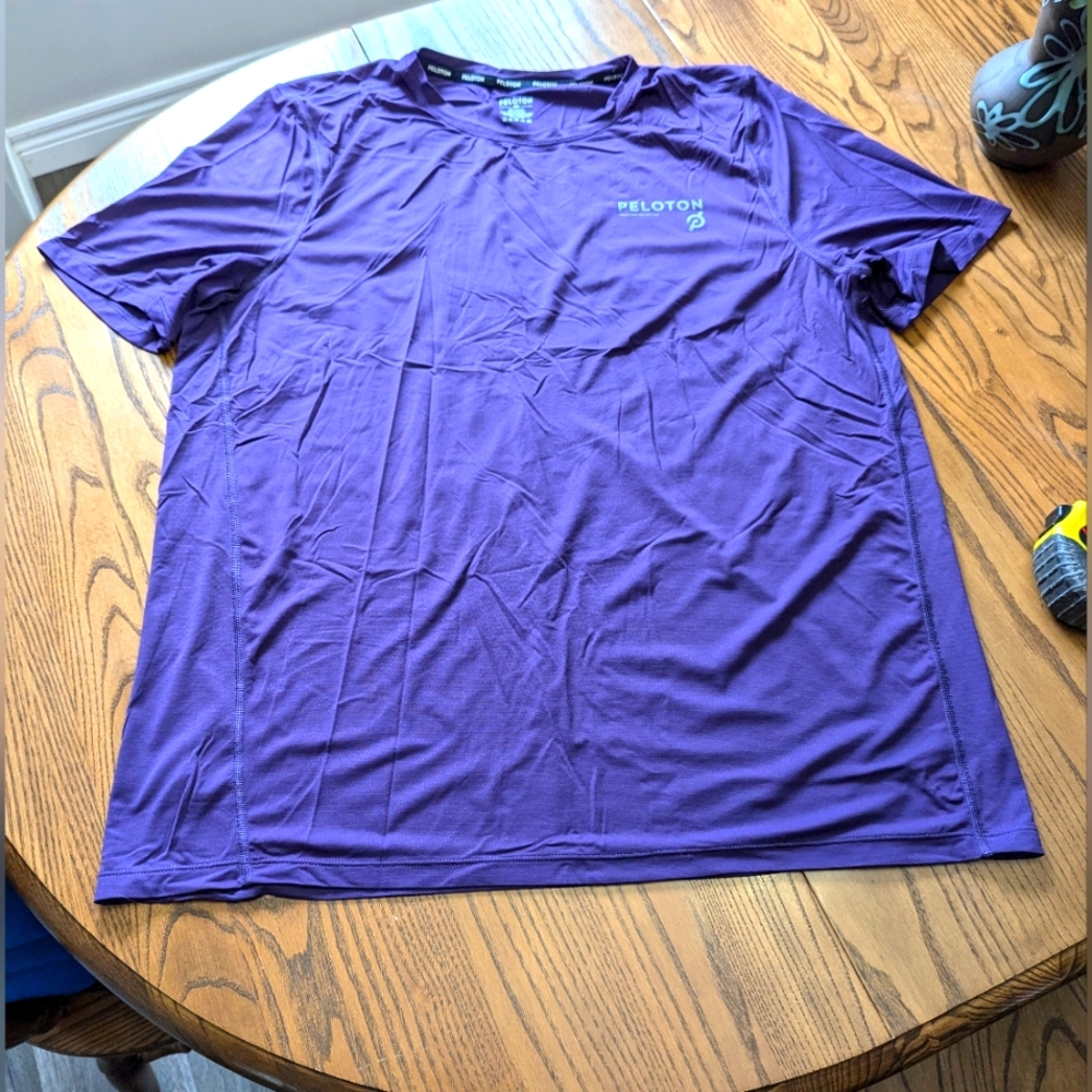 - Peloton Purple Tee Shirt. Size XXL. Purple. Lightweight Weight Nylon,…